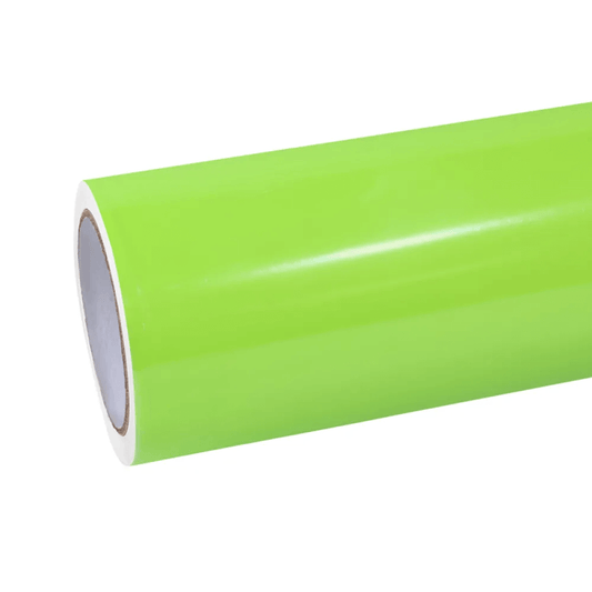 Teowrap Fluorescent Green Car Vinyl Wrap Plus