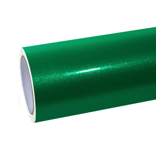 Teowrap Glossy Metal Flame Green Vinyl Car Wrap Plus